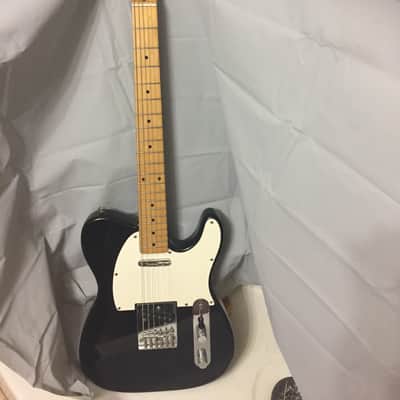Fender Telecaster Made in Korea Black Maple Neck Alnico Pickups 1990 MIK Tele Locking Tuners Pre MIM image 1