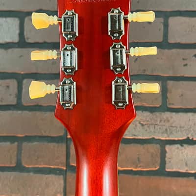 2023 Epiphone "Inspired by Gibson" 1961 Les Paul SG Cherry Electric Guitar w/ Hard Case image 11