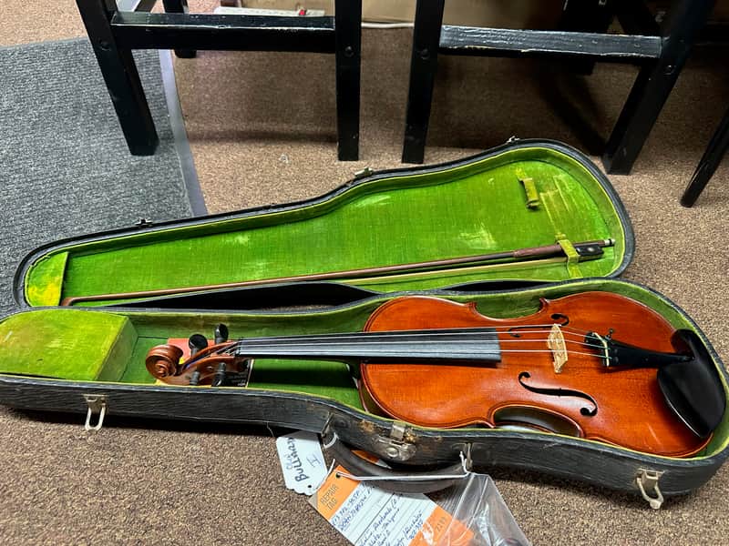 Used Olin Bullard V USA MADE Vintage 4/4 full size Violin w/ case image 1