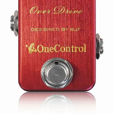 One Control Strawberry Red Overdrive | Reverb