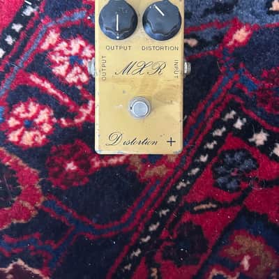 MXR MX-104 Script Distortion + 1973 - 1975 - Yellow image 1