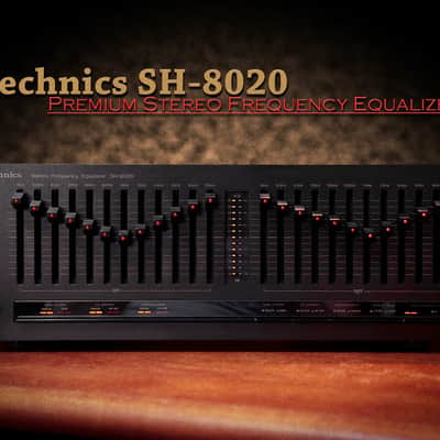 Technics SH-8020 💥RARE💥 Vintage Stereo Graphic Equalize image 1
