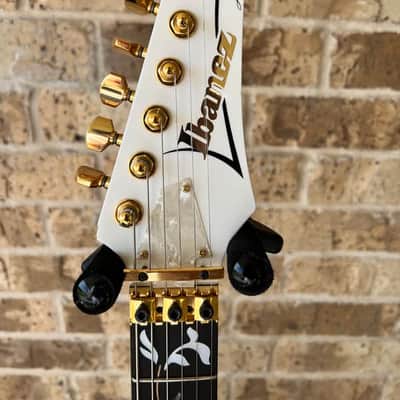 Ibanez JEM7V-WH Steve Vai Signature with Ebony Fretboard 1994 - White image 11