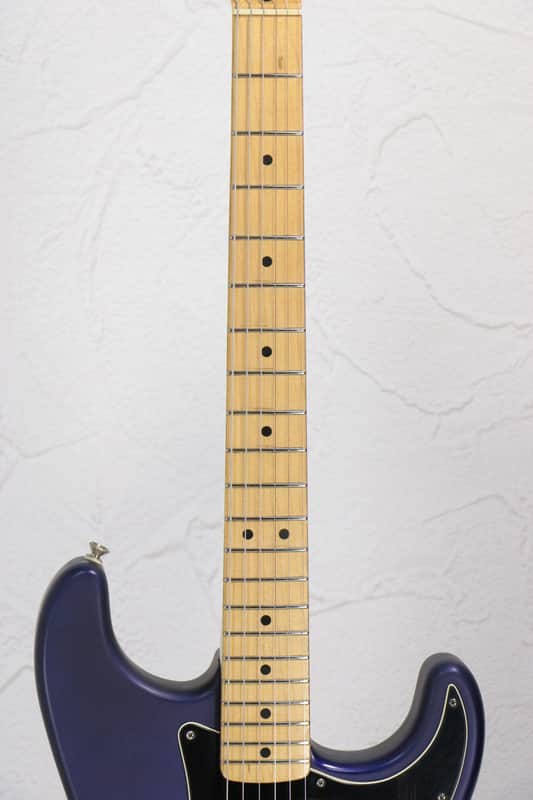 Fender Mexico Standard Stratocaster Satin Midnight Blue 2003 | Reverb