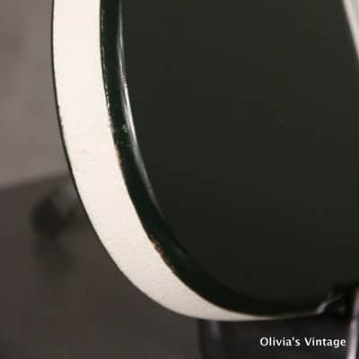 original 1967 Danelectro SLIMLINE DANE B3N 12-string DARK GREEN!!! image 13