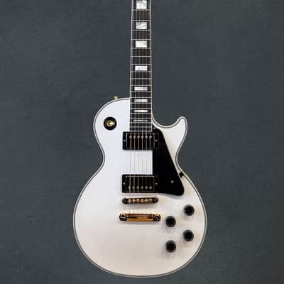 Gibson Custom Shop Les Paul Custom w/Ebony Fingerboard Gloss - Alpine White image 3