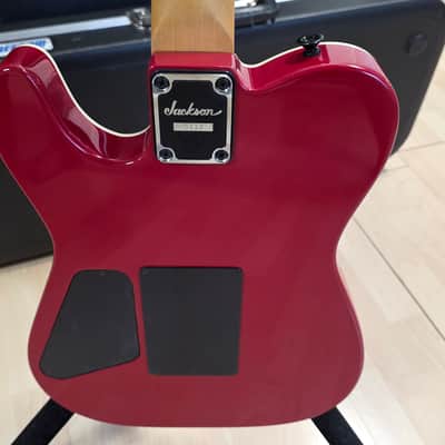 Jackson Custom Shop Telecaster 1987 Ferrari Red HSS Made in USA Vintage American San Dimas pre-Fender 80s Guitar KAHLER KILLER Floyd Rose image 22