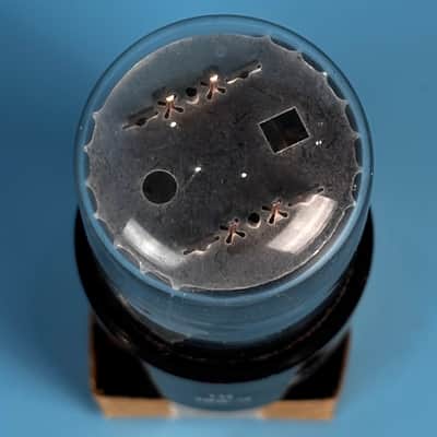 1964 General Electric 6SN7 Vintage Grey Plate vacuum tube! Tests Good! T572 image 6