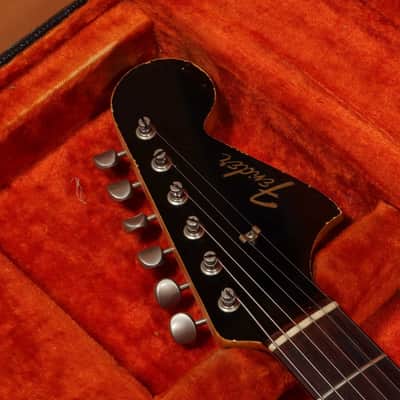 1964 Fender Jaguar - Black - All Original image 14