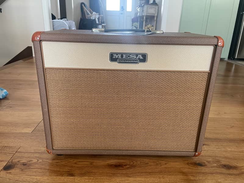 Mesa Boogie Lone Star Special 1x12 Extension Cabinet w/ Cover 2000's - Cocoa image 1