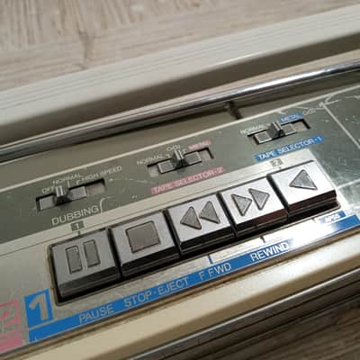 Sharp QT-77 Portable Cassette Tape Player 80s Vintage Japan 1985 image 5