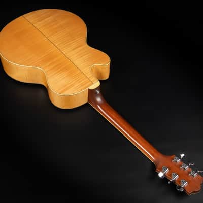 1989 Santa Cruz F-131 - Natural | USA Vintage Small Jumbo F Model Acoustic Guitar Ex John Pearse Cutaway Pickup 46.5mm Bone Nut | CoA OHSC image 14
