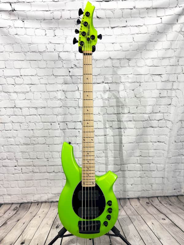 Ernie Ball Music Man Bongo 5 HH Mantis Green 2024 image 1