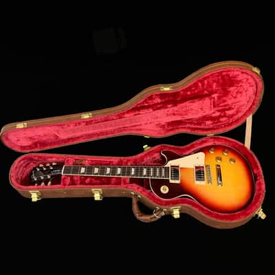 Gibson Les Paul Standard 50s Plain Top, Tobacco Burst, Hard Shell Case image 9
