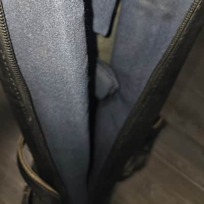 Vintage Reunion Blues Leather Alto Sax Gig Bag - "South Bend" Era - San Francisco Made image 5