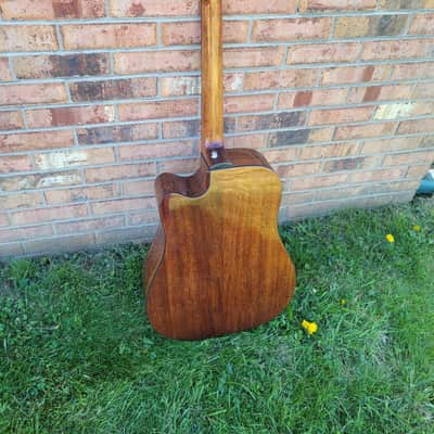Guild D-120CE Cutaway Acoustic/Electric Flattop Guitar New/B-Stock Great Player & Sound Guild Gigbag Included image 5