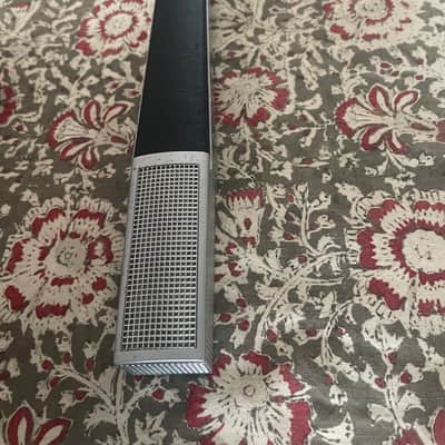 (Boxed) Vintage Sennheiser MD 441 with Leather Case, Discontinued Glass/ Translucent Mic Clip and MZT441 Desktop Stand 1970s - Black / Silver image 10