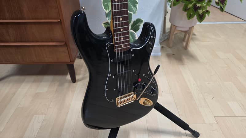 1965 Fender Stratocaster Pre-CBS David Gilmour The Black Strat vintage 60s earliest American Custom Shop 1960's USA Guitar - Excellent