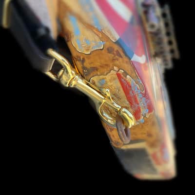 EVH Striped Series Guitar with the Frankenstrat mod Frankenstien like EVH 2018-2019 Black & Red, Whi image 21