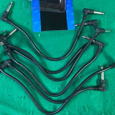 6-Pack Sky Patch Cables LL-30 BK (1 Foot) Guitar Effects 6 Pack - New image 2