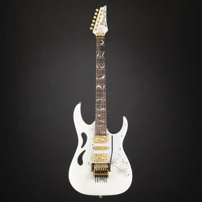 Ibanez Steve Vai PIA3761-SLW Stallion White - Custom Electric Guitar image 2
