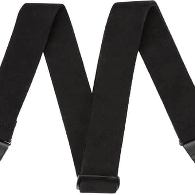Fender SuperSoft Guitar Strap, 2in, Black image 1