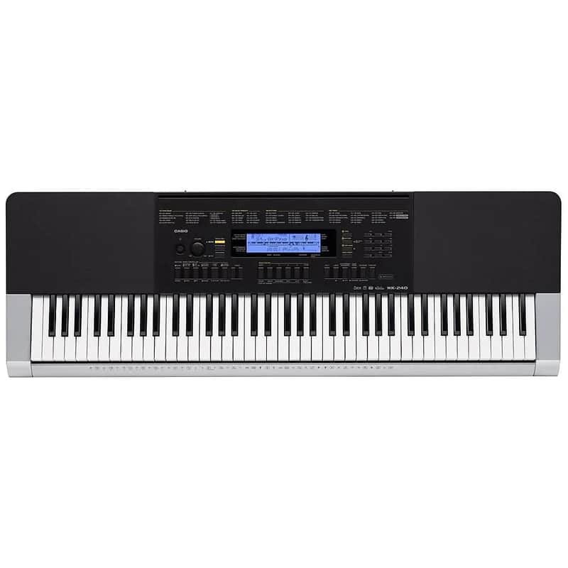 Casio WK-240 76-Key Portable Keyboard image 1