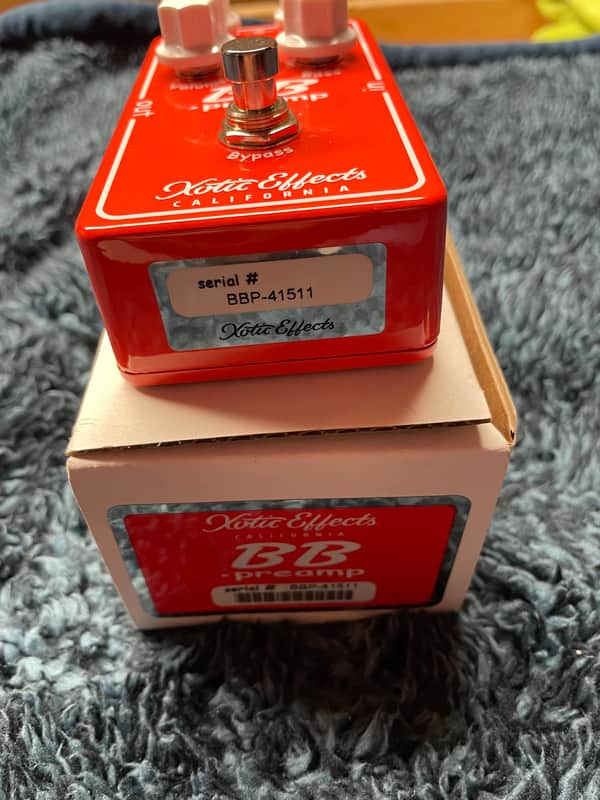 Xotic BB Preamp v 1.5 Pedal | Reverb