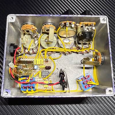 Paul Cochrane Tim V1 Overdrive-Boost, 2010s, Hand Wired - Purple image 9
