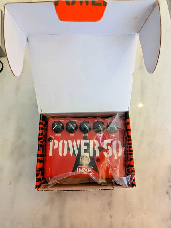 MXR Tom Morello Power 50 Overdrive 2021 - Present - Red image 1