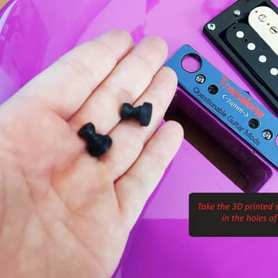 TremAlone For Kramer Baretta Special Tremolo Template *(74mm) image 10
