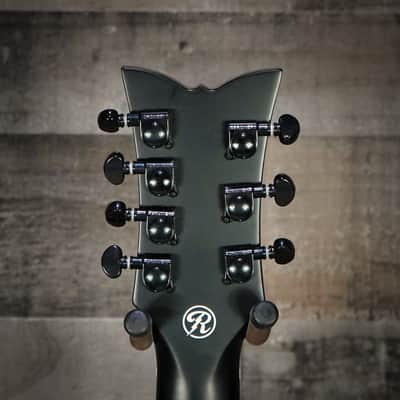 Schecter Regulo Caro-7 Acoustic Satin Black Acoustic-Electric Guitar - Open Box (3719) image 7