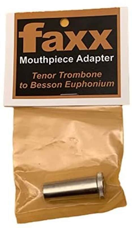 Faxx Mouthpiece Adapter - Tenor Trombone to Besson Euphonium (FXA1657) image 1
