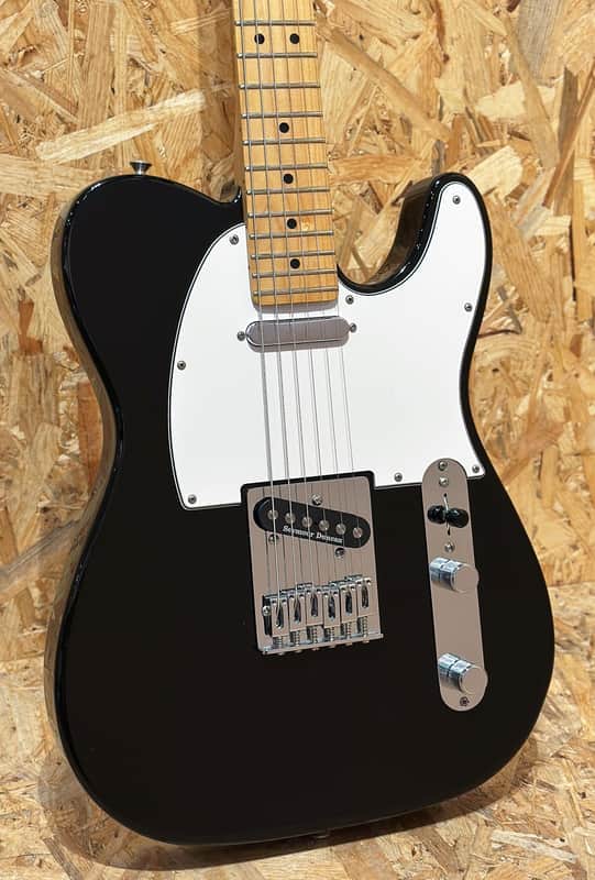Pre Owned Fender 2020 Player Telecaster w/ Seymour Duncan Quarter Pounder - Black, Maple image 1