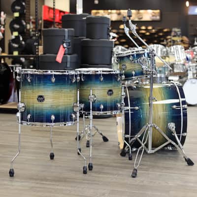 Mapex Armory 6-Pc Studioease Fast Shell Pack 10/12/14/16/22/14s (Rainforest Burst) AR628SFUET image 7