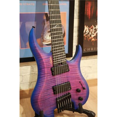 LEGATOR Ghost Super Shred 7-strings Multiscale Hypernova Blue image 4