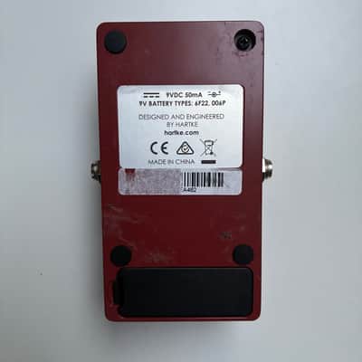 Hartke HF44 Bass Fuzz 2010s - Orange/Red image 4