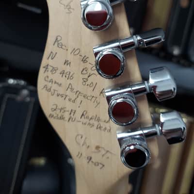 2007 G&L Will Ray Prototype COA From Will Ray Skull Inlay B Bender! (205) image 8