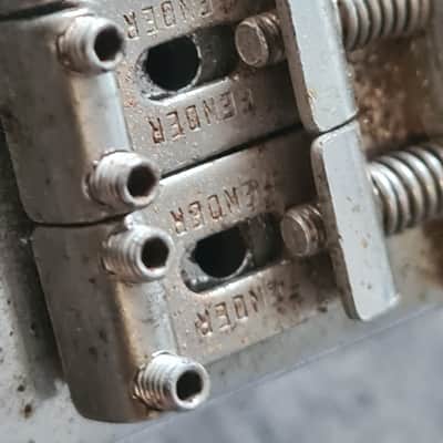 Fender JV Squier Stratocaster Tremolo bridge MIJ 1983 57/62 Fullerton image 4
