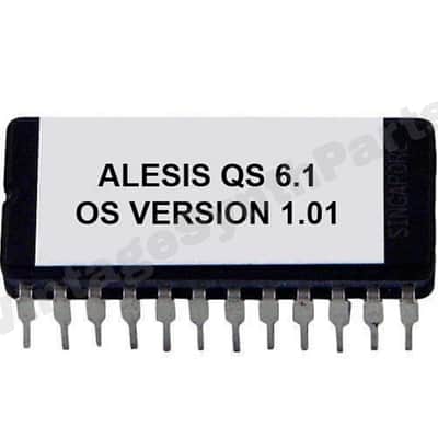 Alesis QS6.1 - Version 1.01 OS update ROM firmware upgrade EPROM Rom chip
