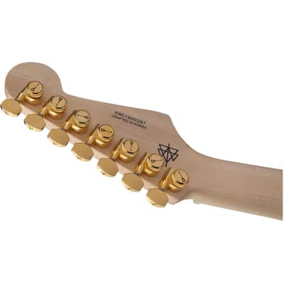 Charvel Angel Vivaldi Signature DK24-7 Nova 7-String Electric Guitar, Satin Black image 9