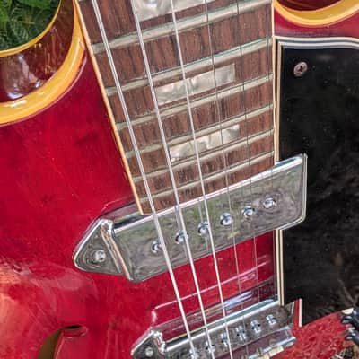 Gibson ES-330TD 1967 - Cherry Red P90 image 4