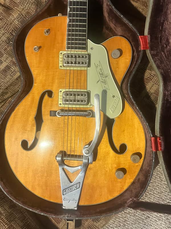 Gretsch 6120 Chet Atkins Hollow Body 1960 - 1961 - Orange - Excellent