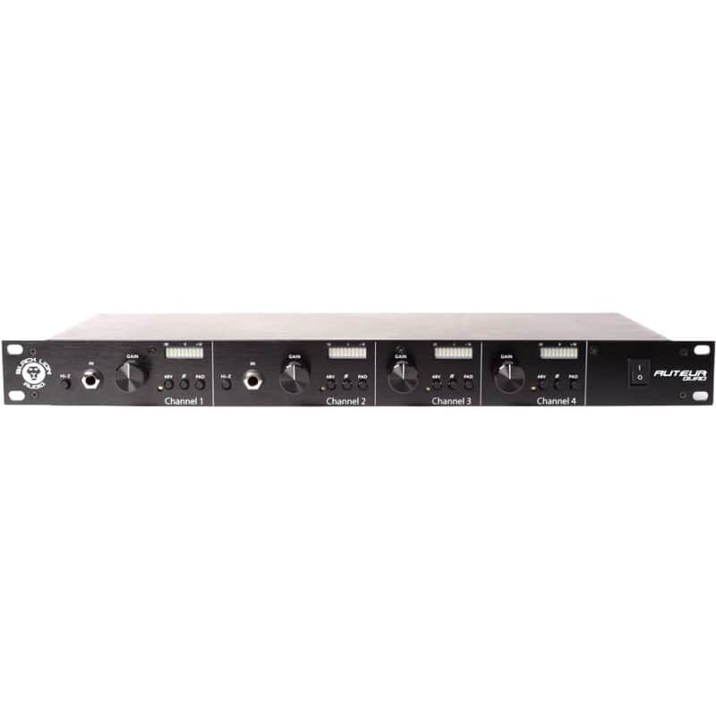 Black Lion Audio Auteur Quad 4-Channel Microphone Preamp | Reverb