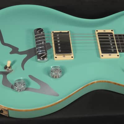 2009 PRS McCarty RARE one-of-a-kind Sprayer's Choice Seafoam Green Finish w/ Platinum Bird image 2