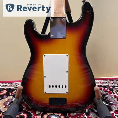 1993-1994 Fender Japan ST-Champ Mini Stratocaster Built-in Amp Sunburst MIJ image 10