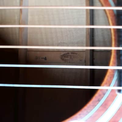 Sigma Guitar by Martin DT-4 Vintage Sunburst 1970's SunBurst image 13