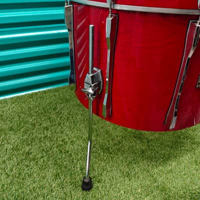 ⚡Pearl BLX All Birch 22"X14" Gong Bass Drum - Red* New Head*⚡ image 4