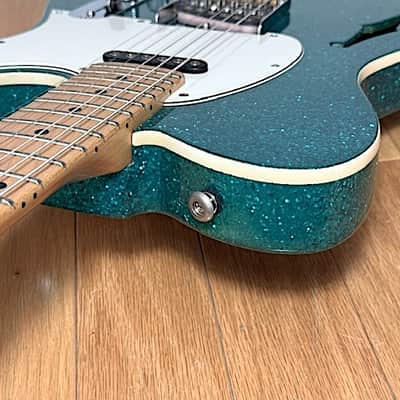 2016 USA Made G&L Custom ASAT Classic Metal Flake El. Guitar w/ G&L Hard Case, Mint Condition image 10