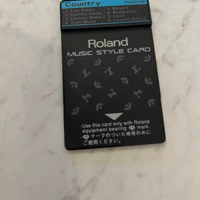 Roland E-series & Arrangers Style ROM Card TN-SC2-03 Country image 2